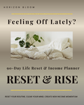 90-Day Life Reset & Income Planner